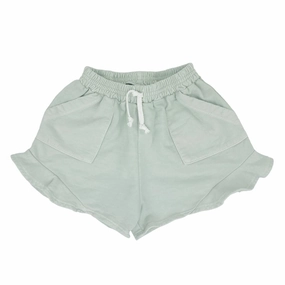 Simple Layering TearResistantMaterial Mineral Cactus Butterfly Shorts