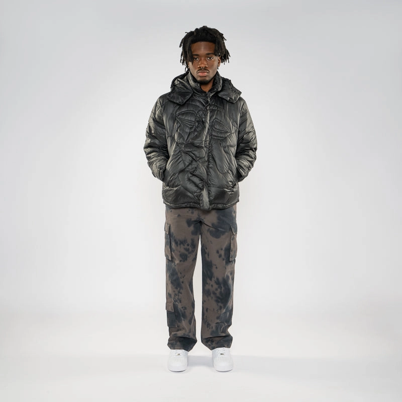 KidSuper Kissing Puffer - Black Trendy Trousers New Day