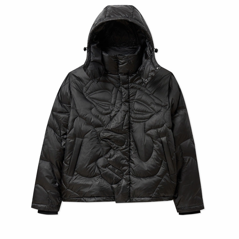 Outdoor Activity Reinforced Edges KidSuper Kissing Puffer - Black