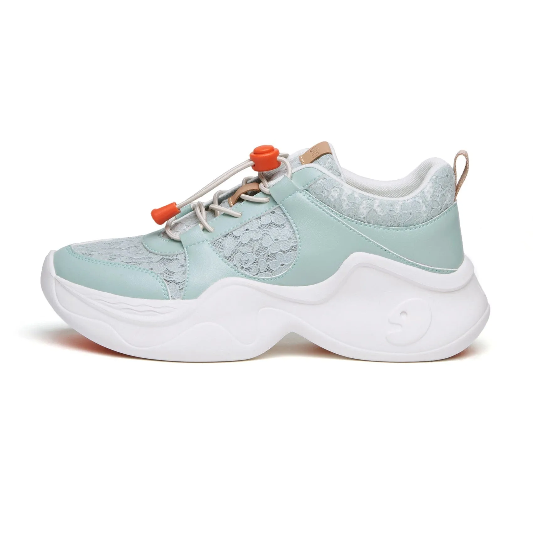Mintcream Lace Palma I Women Lifestyle Athlete morning run
