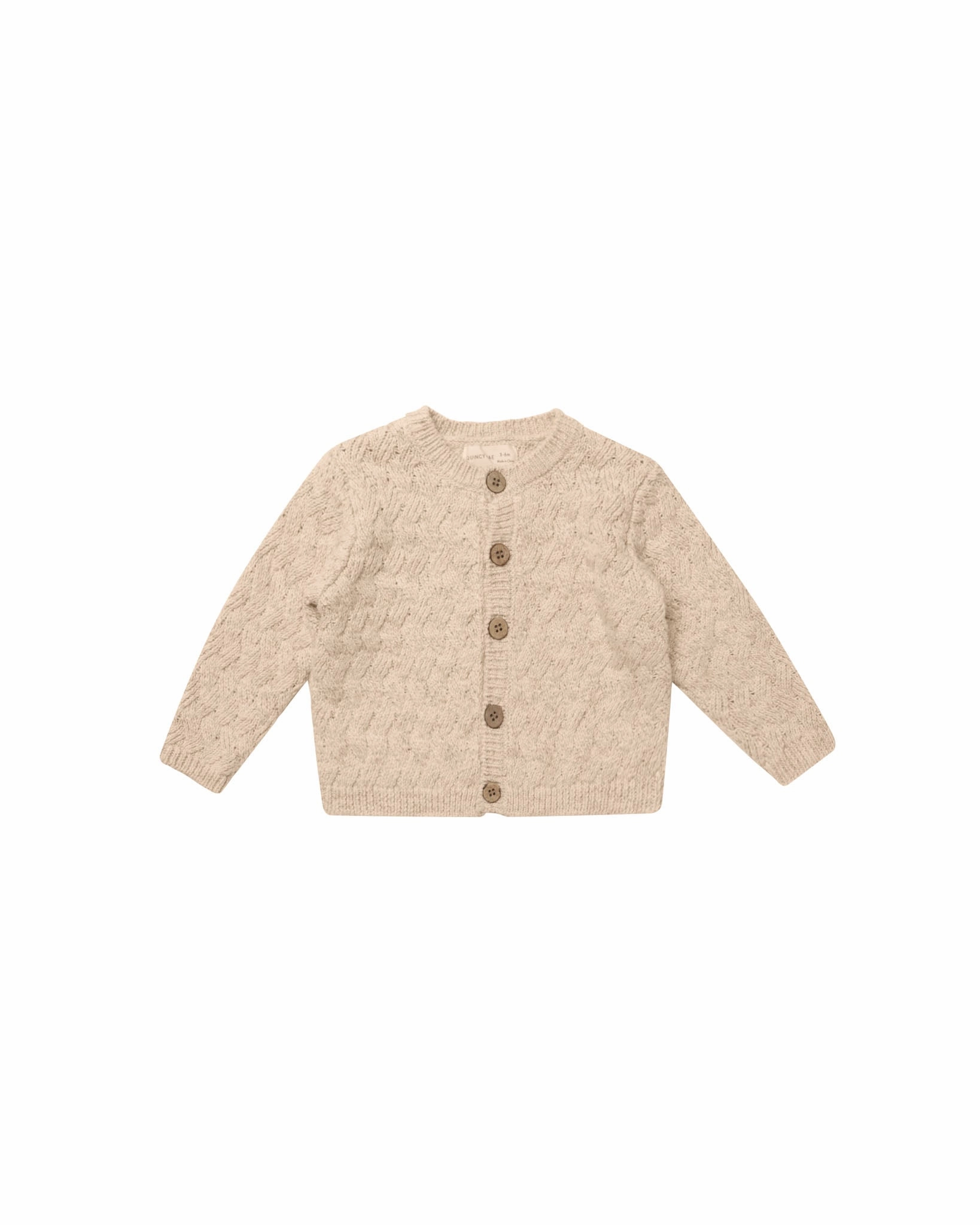 Knit Cardigan | Shell Foldable Hem