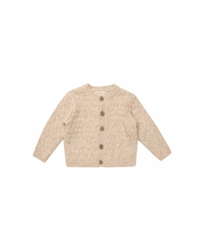 Knit Cardigan | Shell Foldable Hem