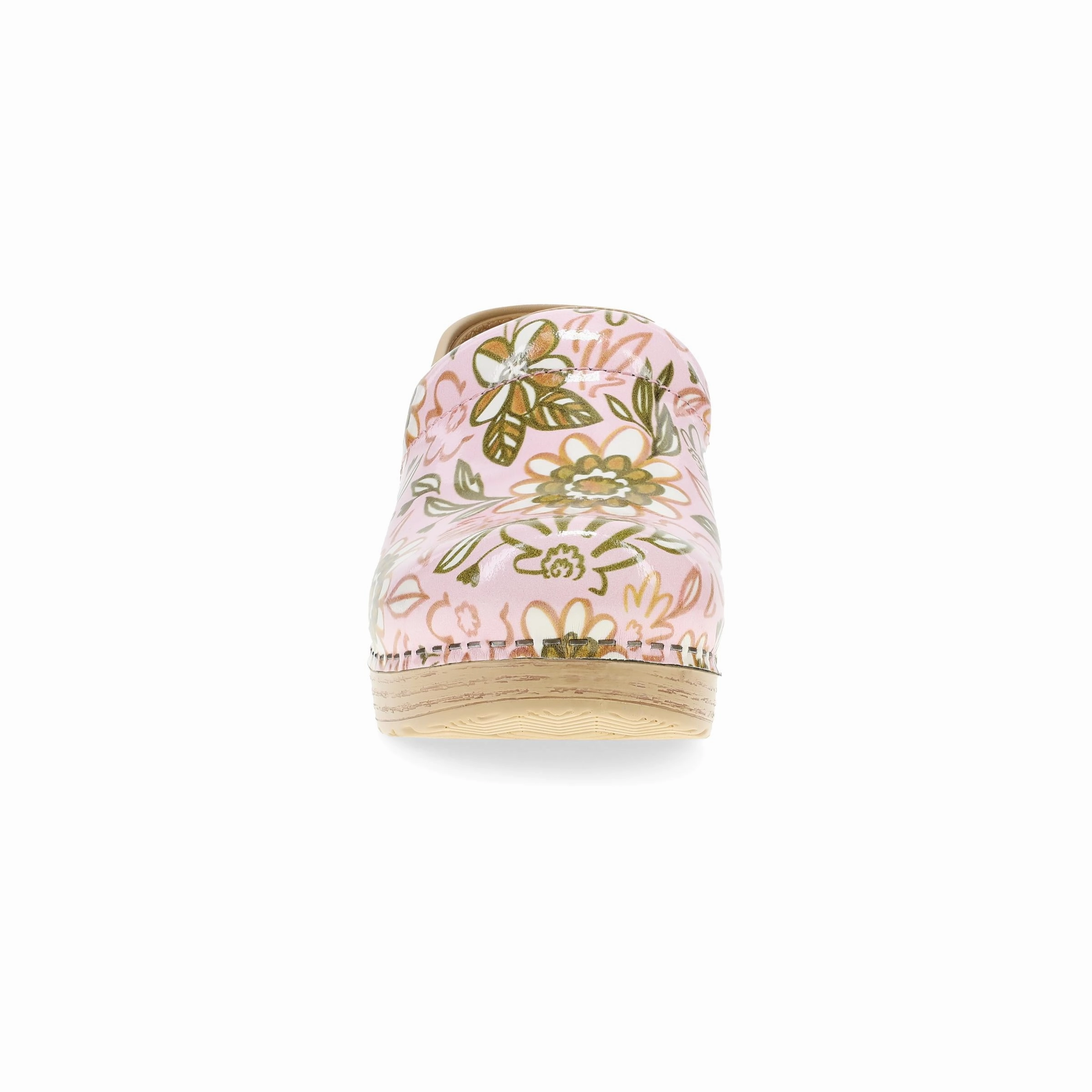 Professional Crafty Floral Patent Moisture Wicking Fabric