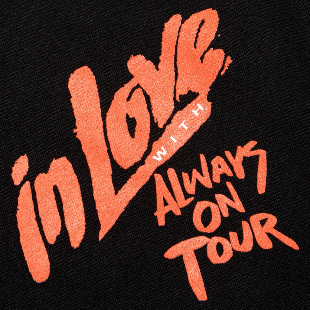 Always On Tour Lovers Tee - Black AntiSnagFabric