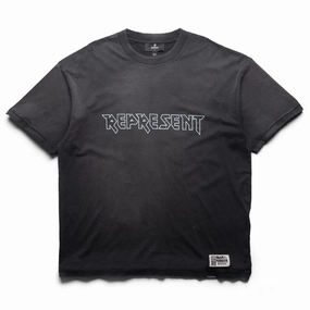 Iron Maiden x Represent Infinite Dreams Tee - Aged Black Rich Tone
