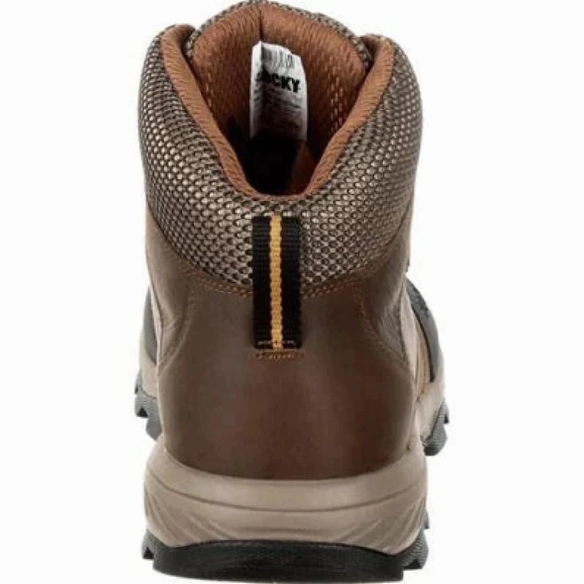Customizable Fit Features Traction Lug Pattern Rocky Endeavor Point Men's Waterproof Outdoor Soft Toe Boots Rks0300 In Brown