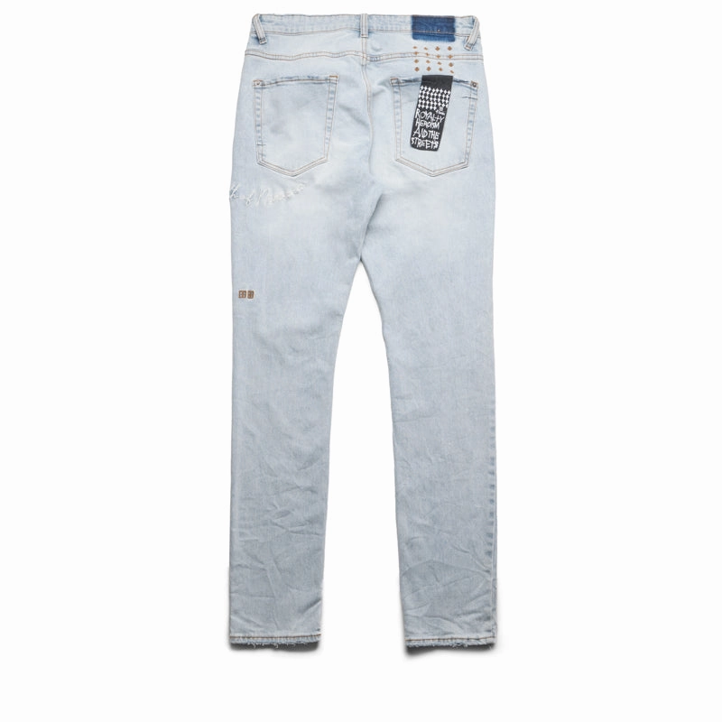 Ksubi Van Winkle Arch Denim Pant - Frost Blue MoistureControl Lining