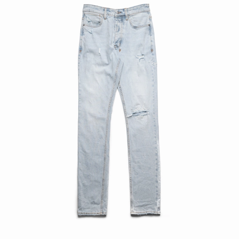 Ksubi Van Winkle Arch Denim Pant - Frost Blue DoubleLayered
