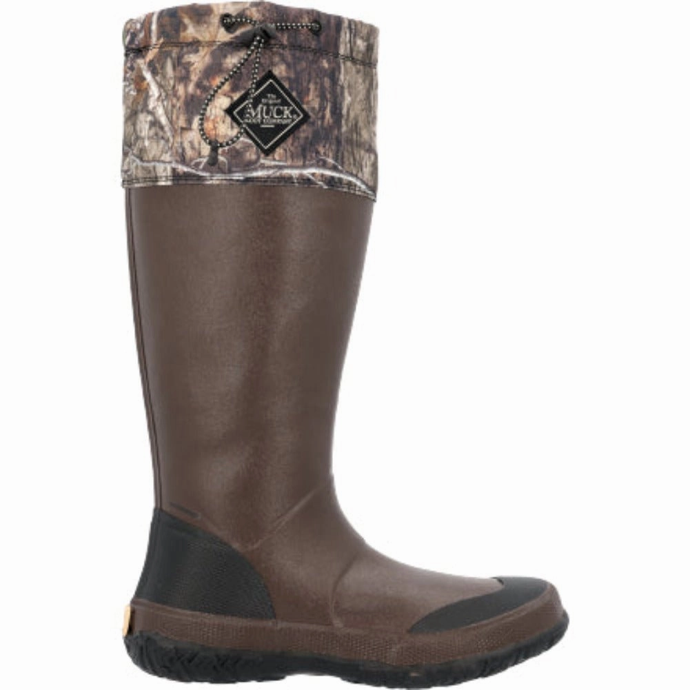 Muck Forager Unisex Tall Boots Formdna In Brown Mossy Oak Everyday Protection Durable Build