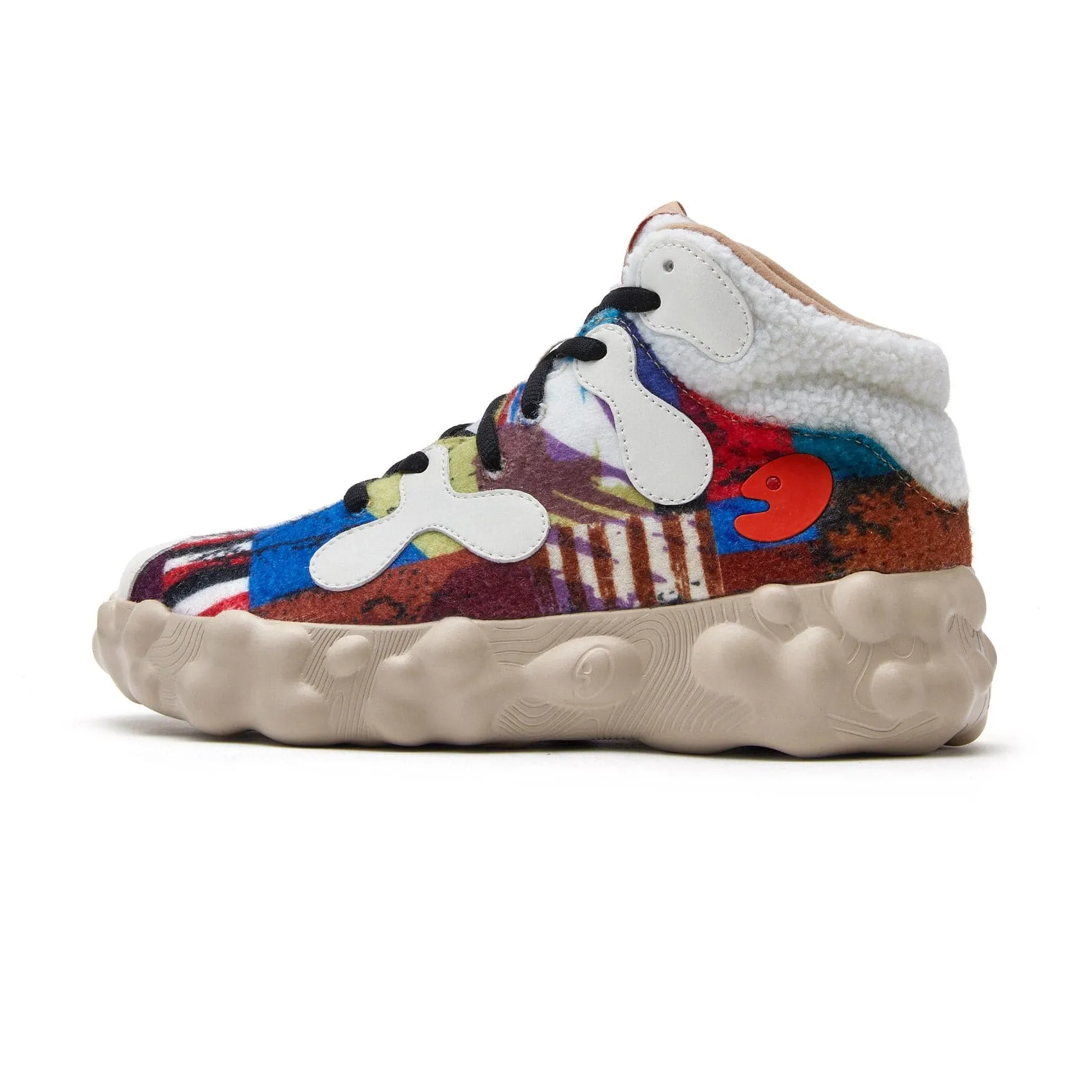 Multicolored Grids Figueras III Women Cushioned ride