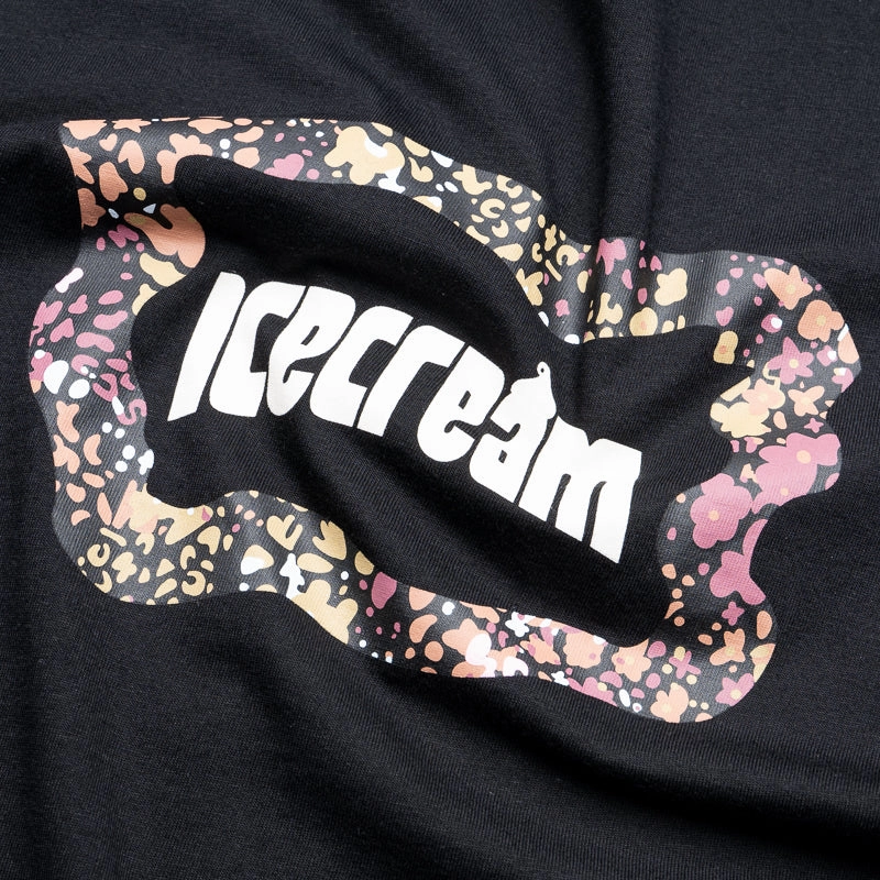 WaterRepellent Dance Flow Ice Cream Flag Tee - Black