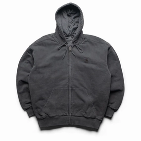 Carhartt WIP Hooded Vista Jacket - Black Clear Glow