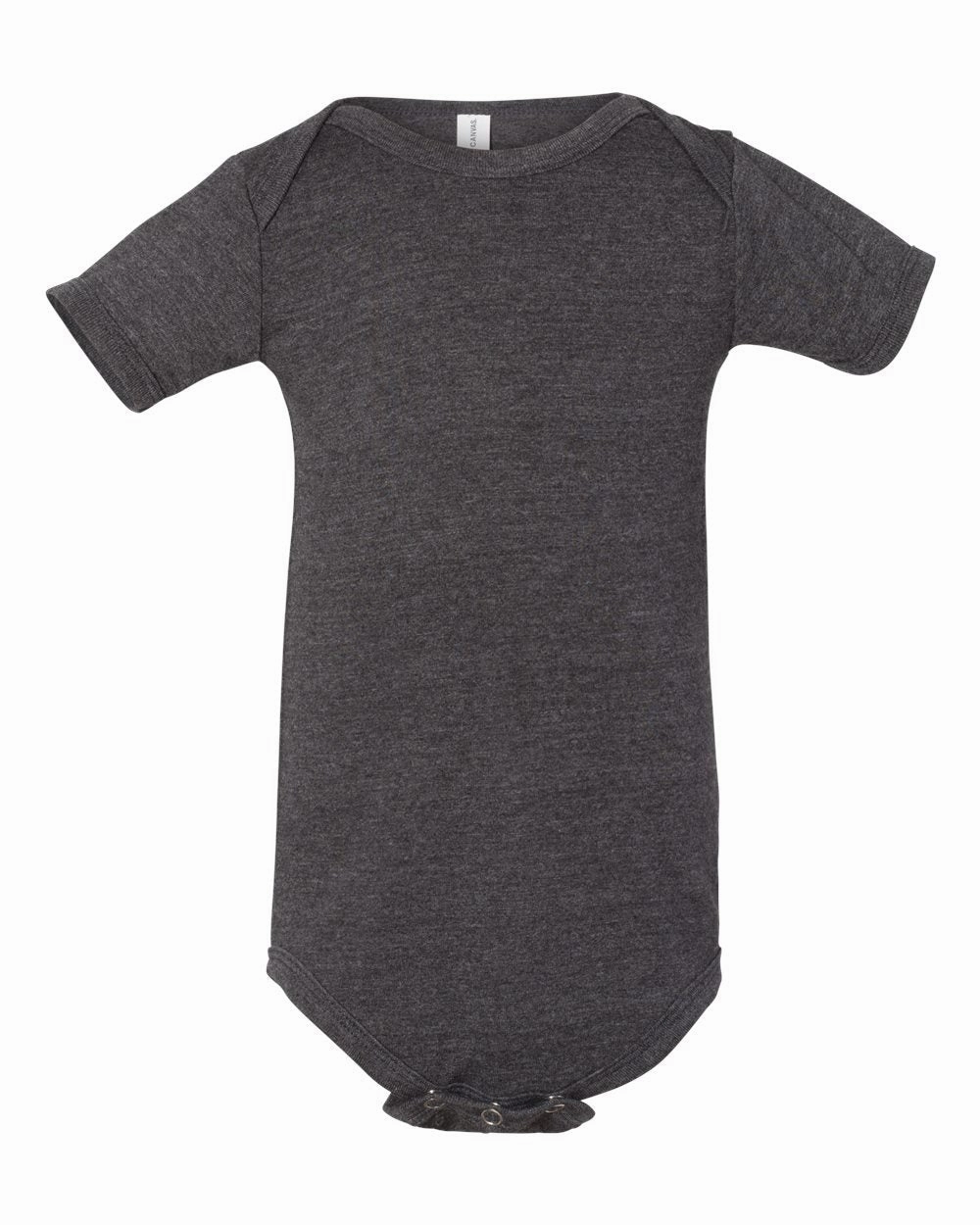 Dark Heathered Grey Bodysuit Relaxed Cut