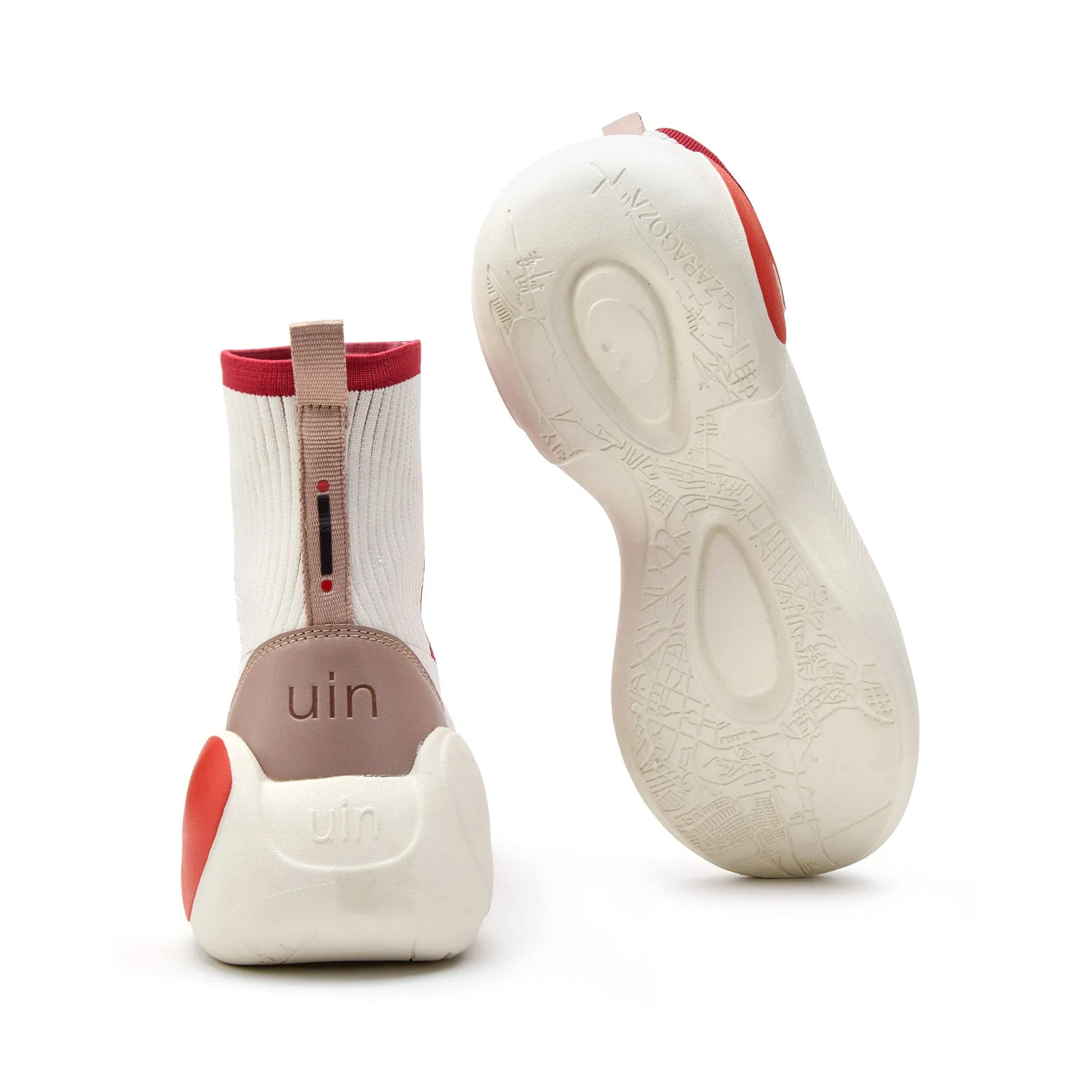 Quick Stride Low Cut Design Mineral Red Zaragoza III Women