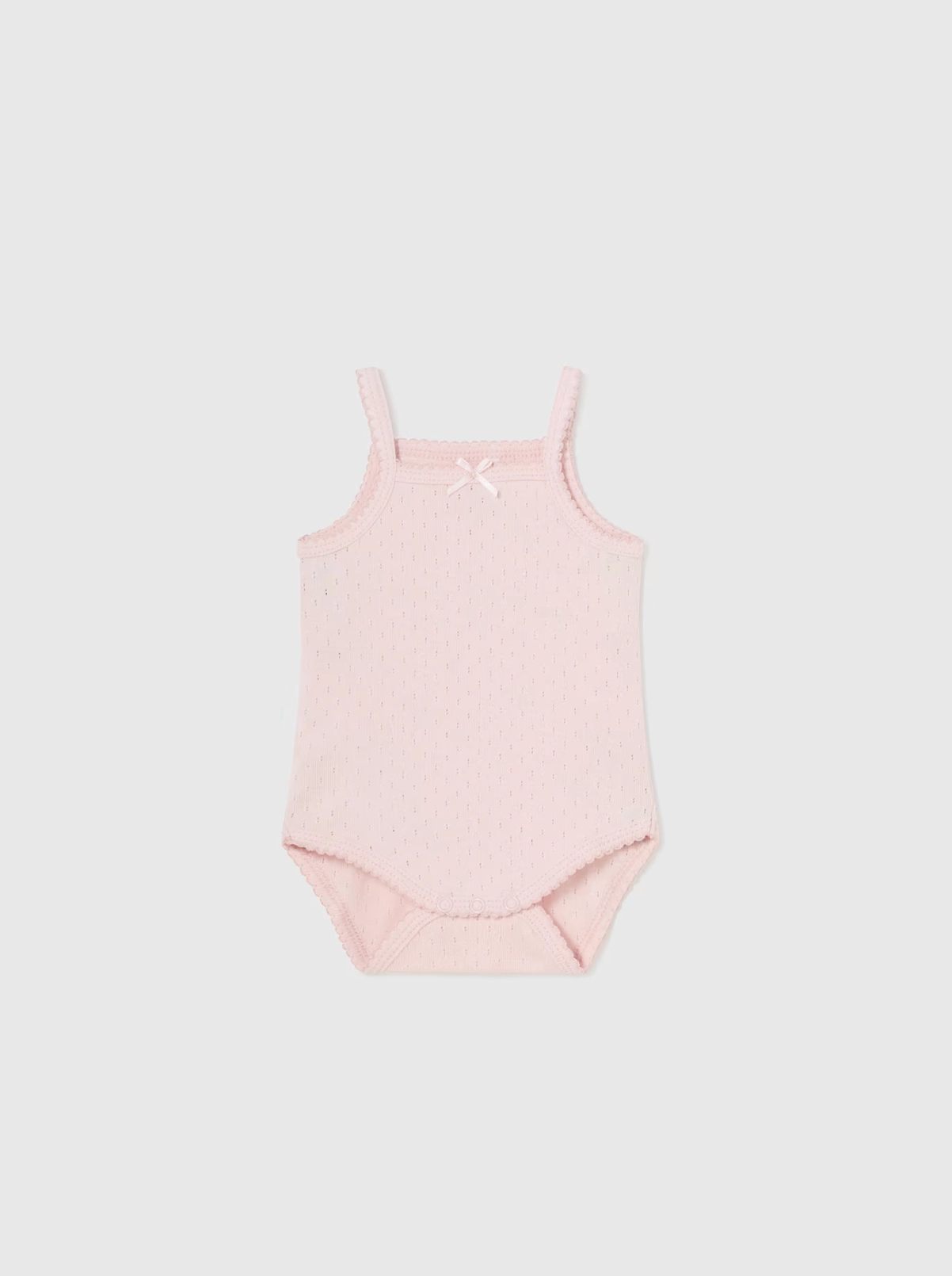 StaticResistantLining Air Move Newborn Bodysuit | Nude