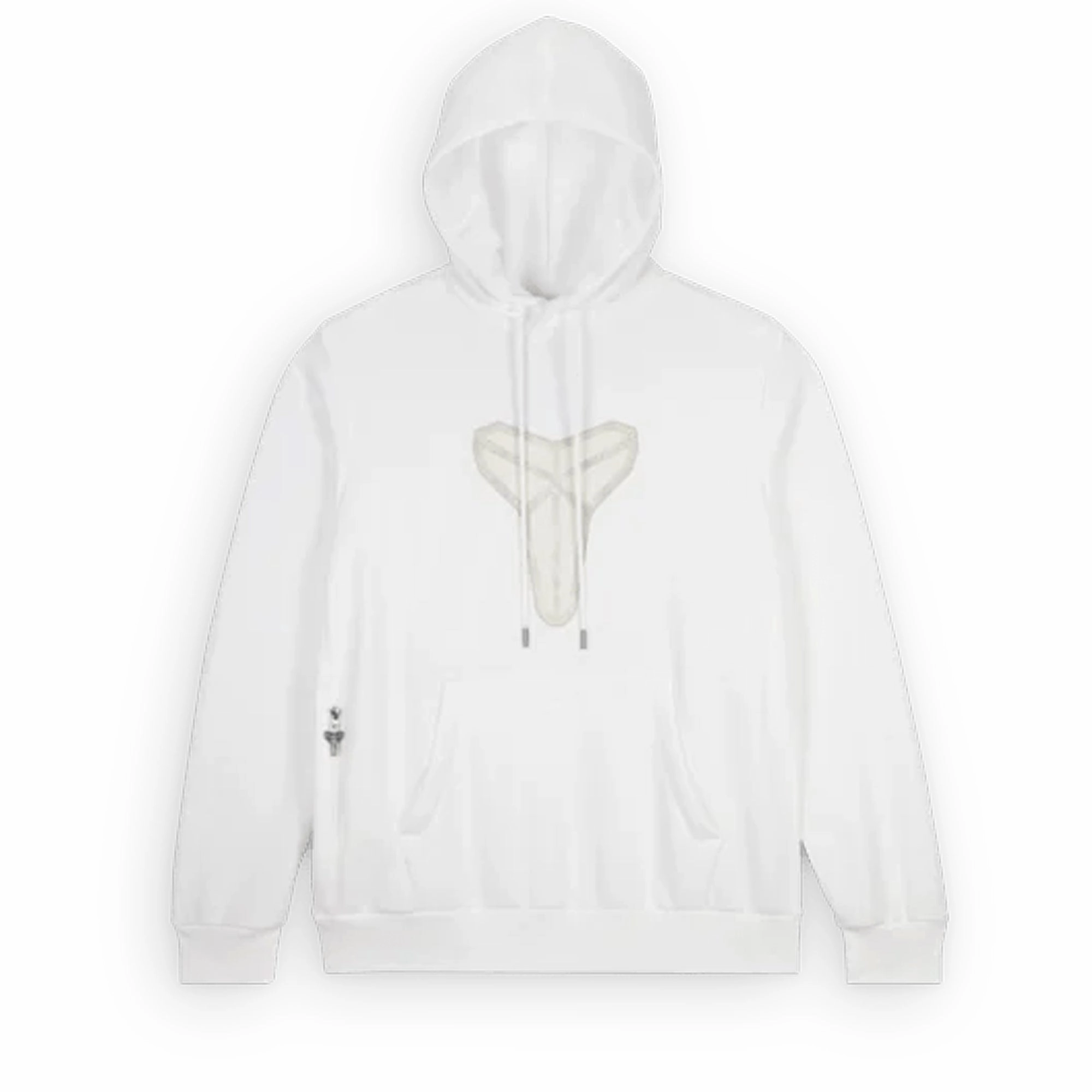 CompactPackableDesign HeatReflective Lining Nike Kobe Pullover Basketball Hoodie - White/Summit White