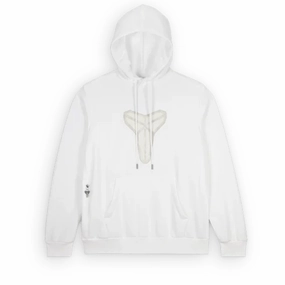 Nike Kobe Pullover Basketball Hoodie - White/Summit White AntiSnag Threading
