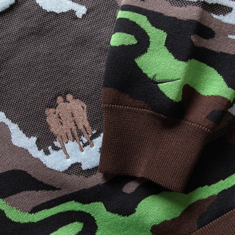 Nike Life Wilderness Sweater - Celestine Blue/Chlorophyll ReinforcedHem