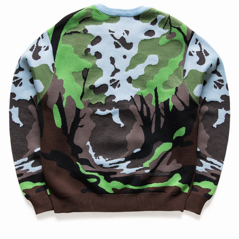 Nike Life Wilderness Sweater - Celestine Blue/Chlorophyll Active Ease SustainableBlend