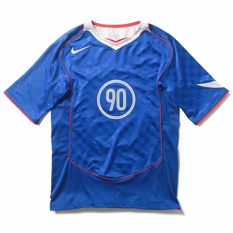 Cozy Cardigan Nike Total 90 Dri-FIT Soccer Jersey - Game Royal/White