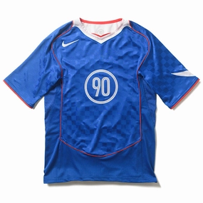 Cozy Cardigan Nike Total 90 Dri-FIT Soccer Jersey - Game Royal/White