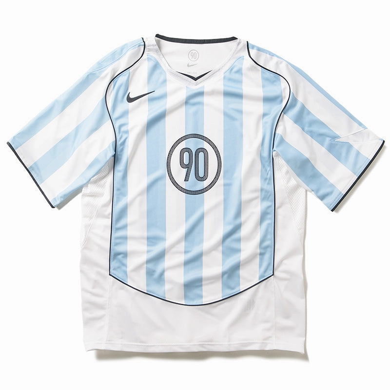 SoftTouchLining Nike Total 90 Dri-FIT Soccer Jersey - Psychic Blue/White
