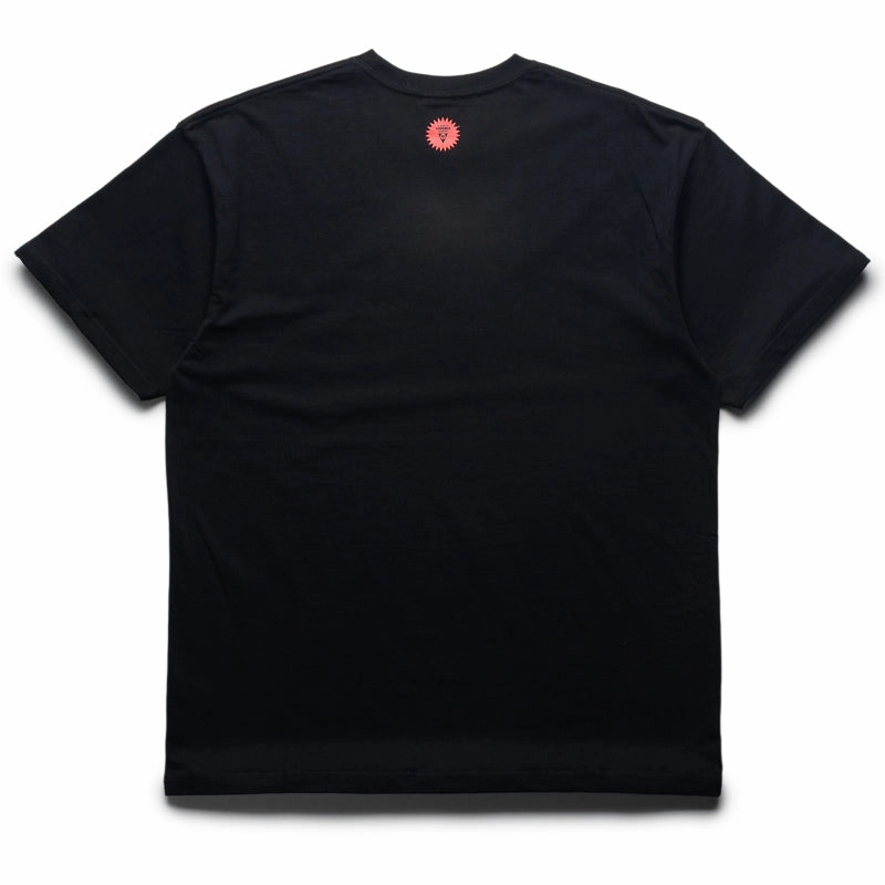 EcoCertifiedTextile Ice Cream Script Tee - Black