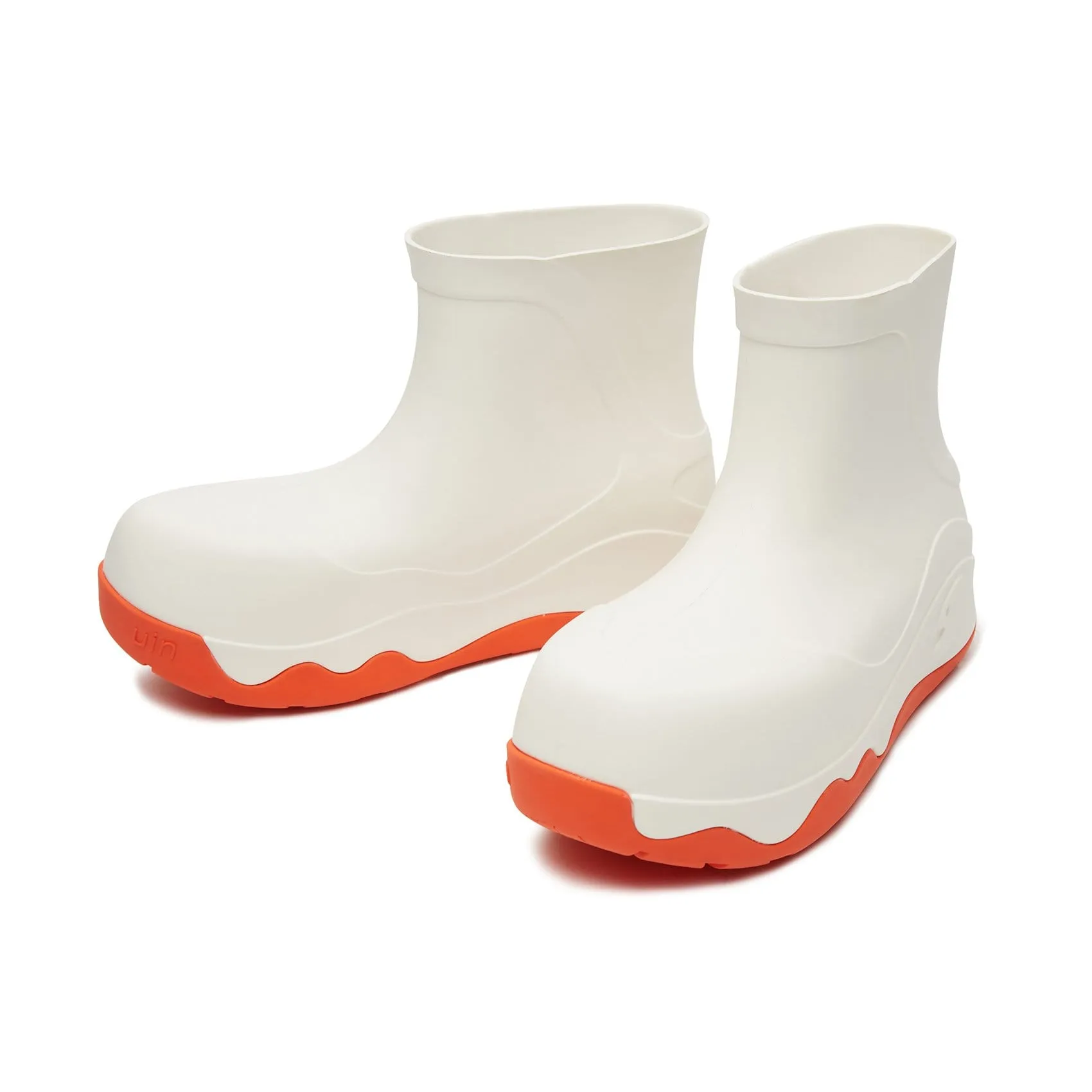 Adjustable lacing Bright White Navarra Boots Women