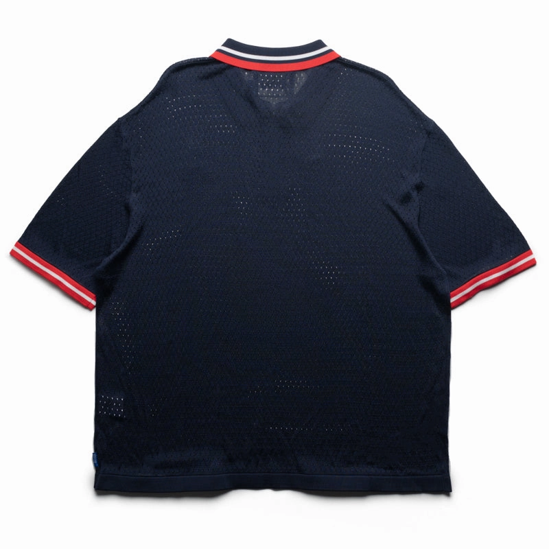 Awake NY Mesh Polo - Navy FlexibleCuff