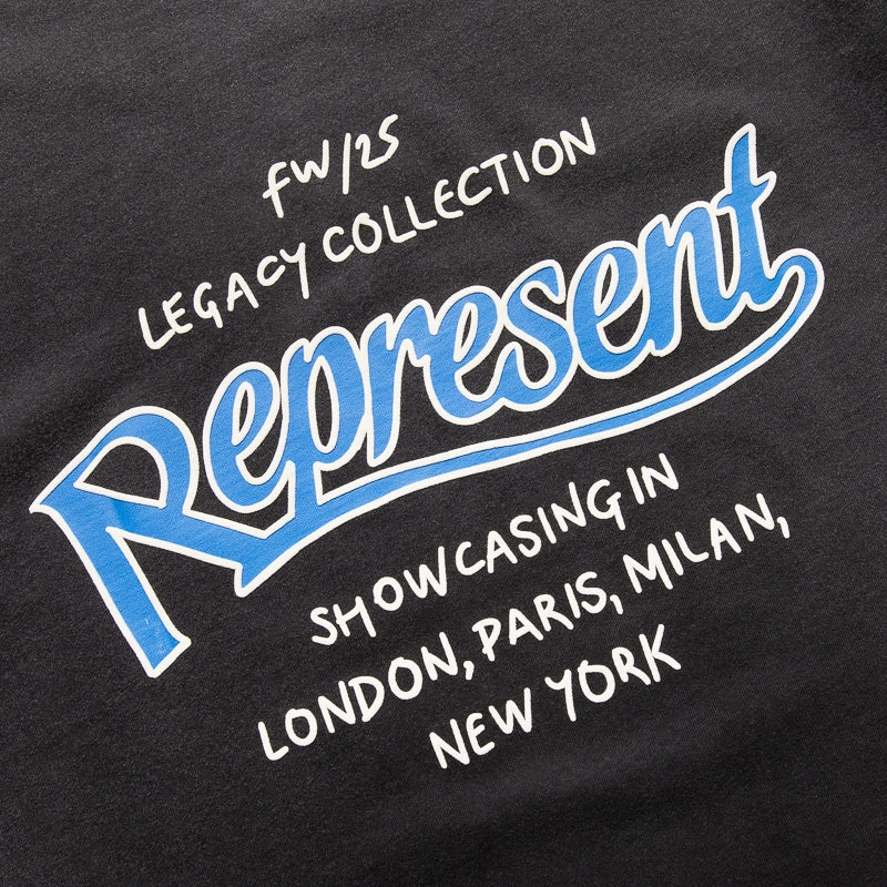 Global Edge Represent Showcasing Tee - Stained Black