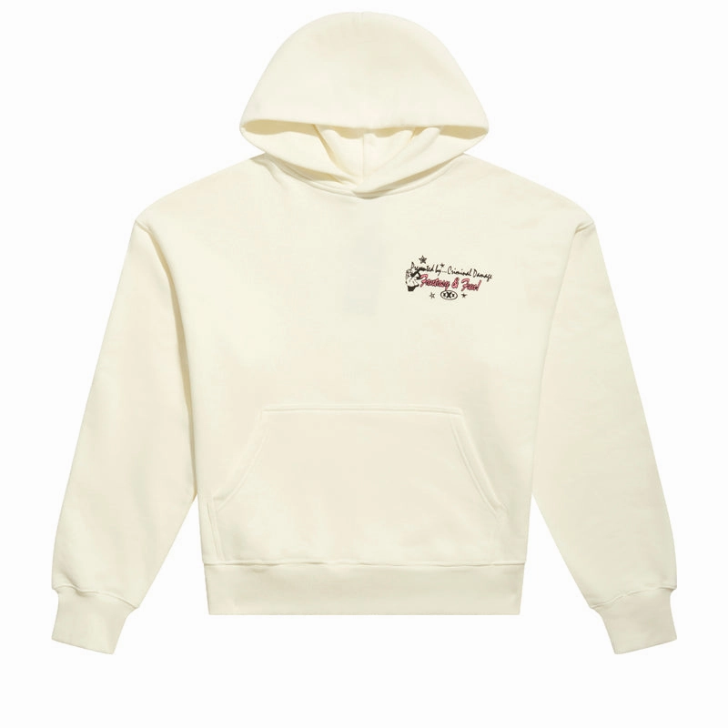 PrecisionTailoring Criminal Damage Fantasy & Fun Hoodie - Off White