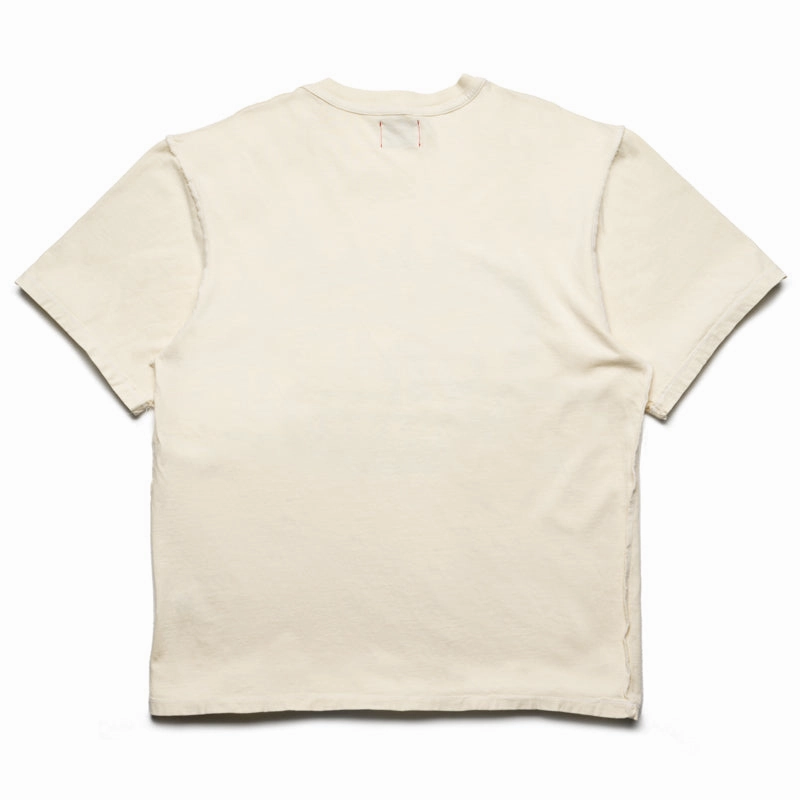 Comfortable Layer Diet Starts Monday INTL Flame Tee - Antique White