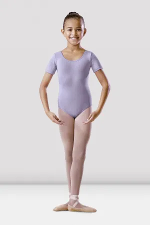 Urban Performance brand venue Girls Round Neck Short Sleeve Leotard
