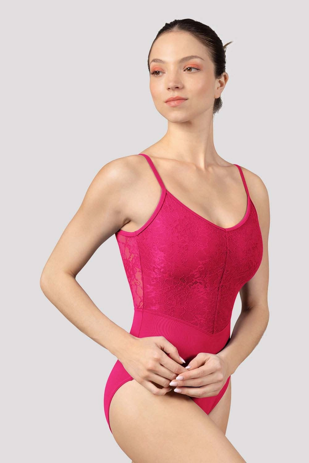 Ladies Mirella Majesty Camisole Leotard DoubleLayered Elastication Essential Gear