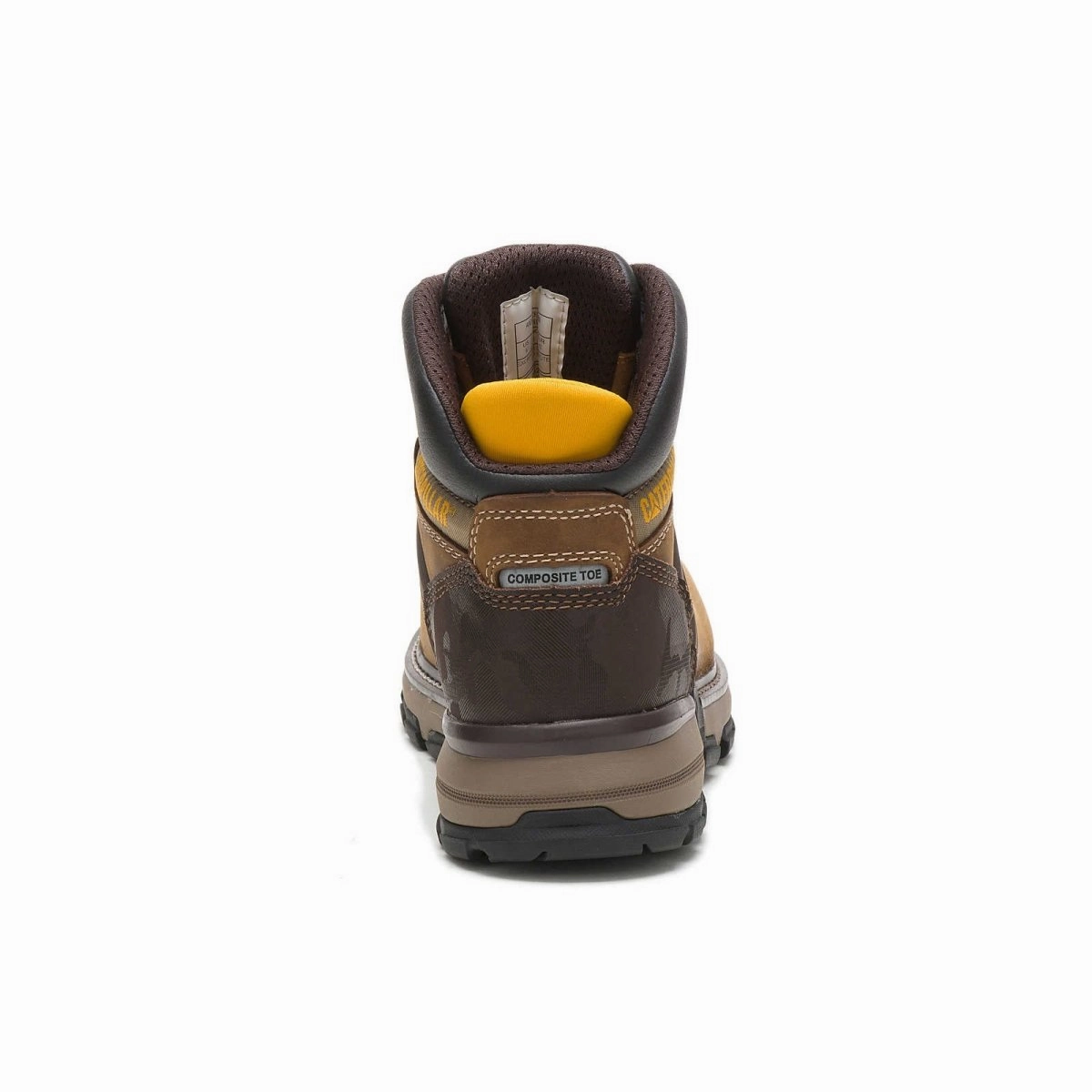 Easy Layer Dance Floor Caterpillar  Excavator (p91218) Superlite Waterproof Carbon Composite Toe Men's Work Boot In Dark Beige