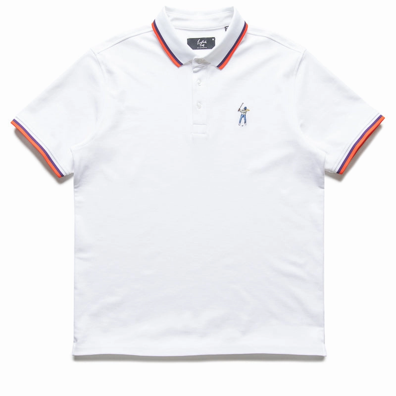 Elegant Coat Eastside Golf Versa Pique Polo - Bright White