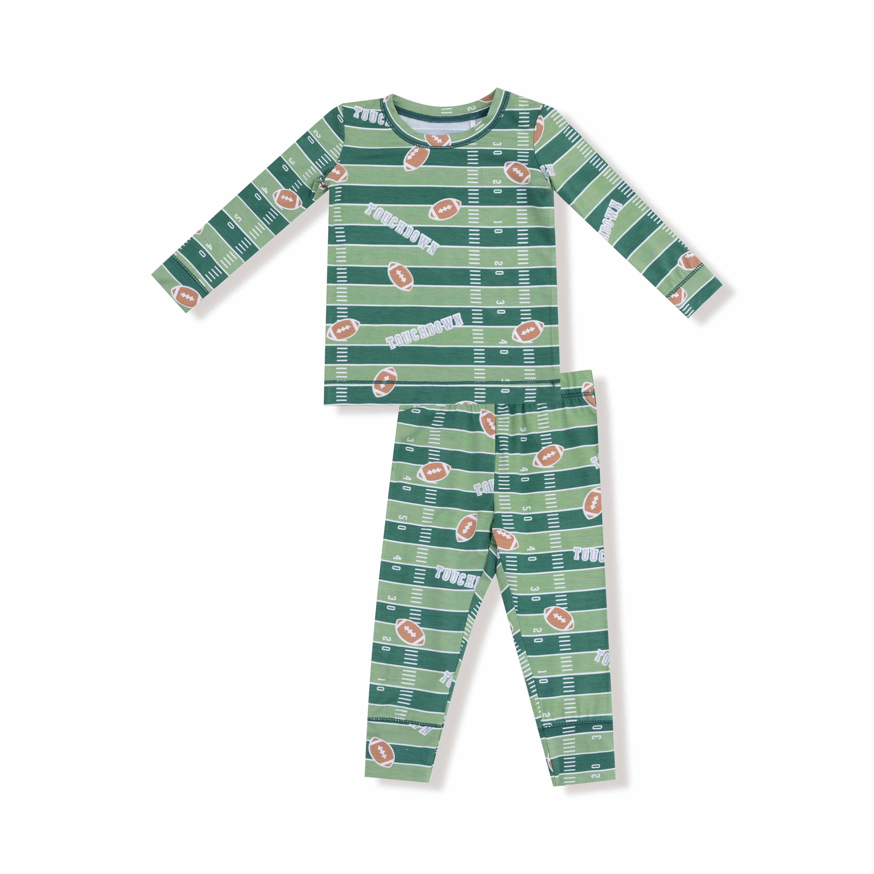 Cozy Robe Football Field - Glow in the Dark - Loungewear Set