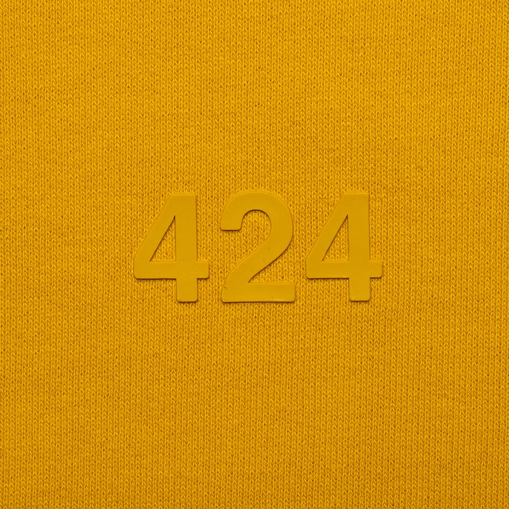 424 Hoodie - Yellow Cozy Layers