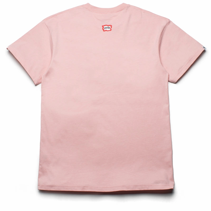 Ice Cream Flag Tee - Silver Pink StainResistant Fabric Elite Vibe