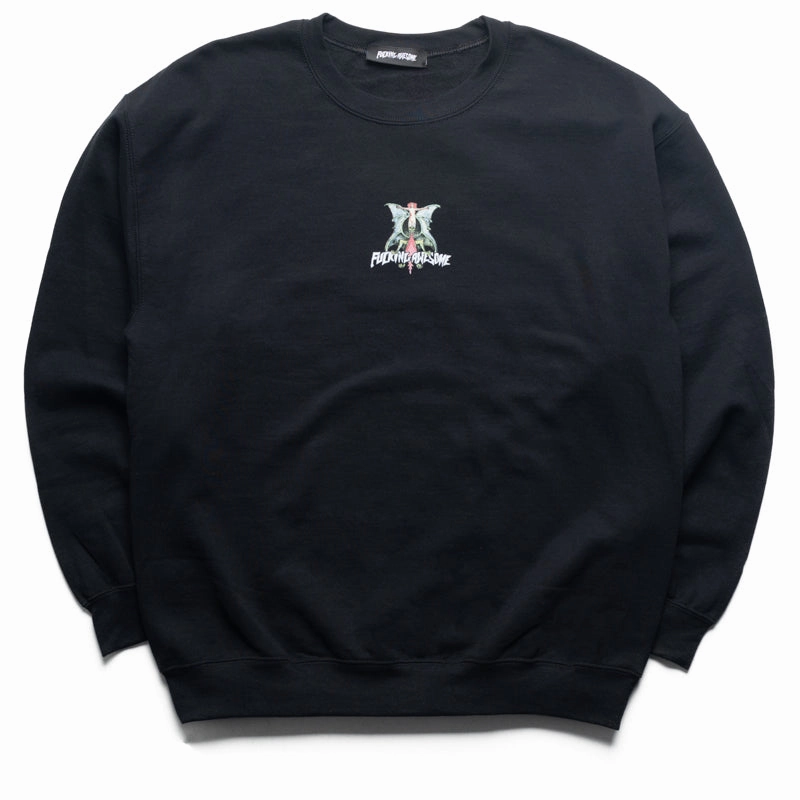 Fucking Awesome Time Bandits Crewneck - Black Durable materials