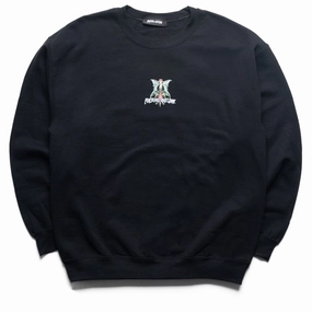 Fucking Awesome Time Bandits Crewneck - Black Durable materials