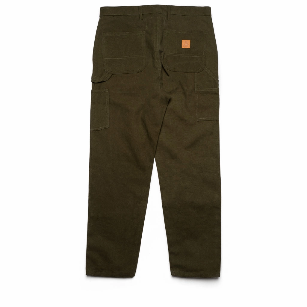 Stylish Dress One Of These Days Double Knee Work Pant - Olive