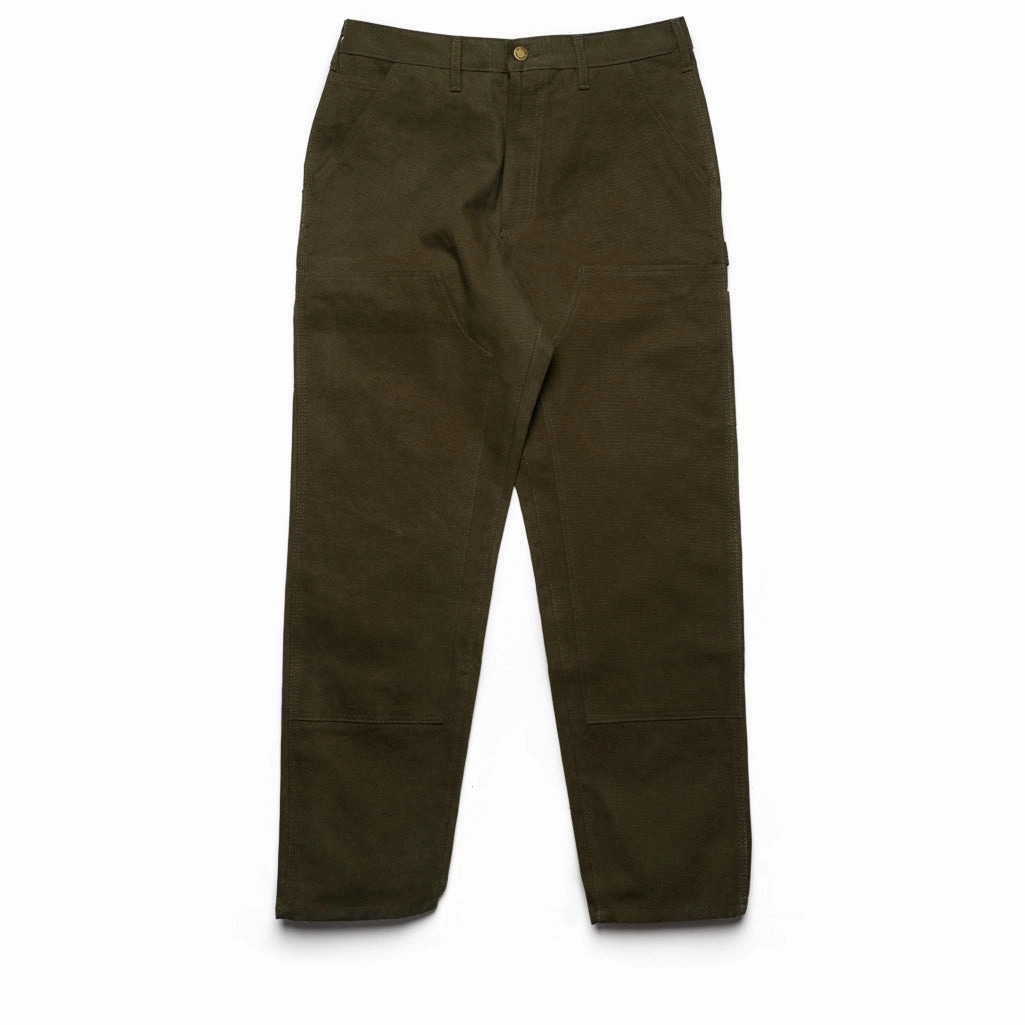 One Of These Days Double Knee Work Pant - Olive LowMaintenanceFabric