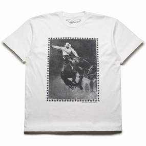 One Of These Days Roper Tee - Bone Flexible Fabric Blend