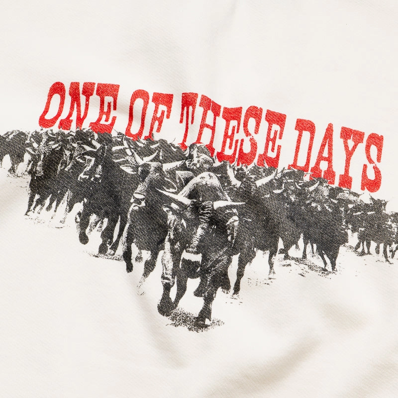 Air Move Comfort Wear One Of These Days Stampede Crewneck - Bone