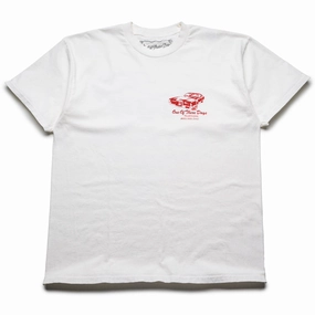 SmoothEdgeTrim ShapeRetentionCloth One Of These Days Tire Service Tee - Bone