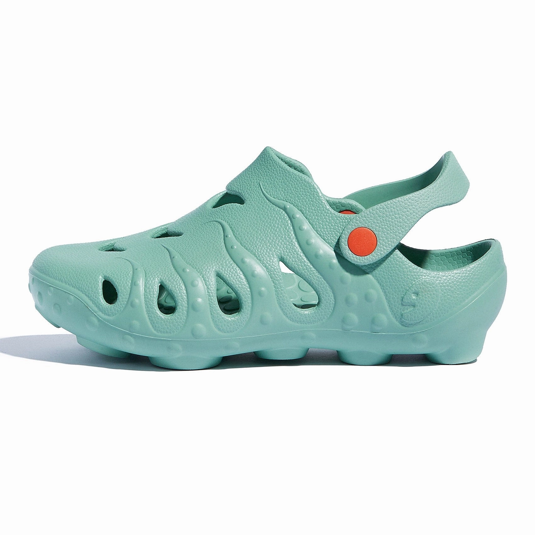 Durable Buckle Closure footbed cushioning Forest Green Octopus I Women