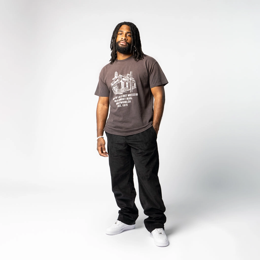 One Of These Days Lost Weekend Bar Tee - Black Fashionable