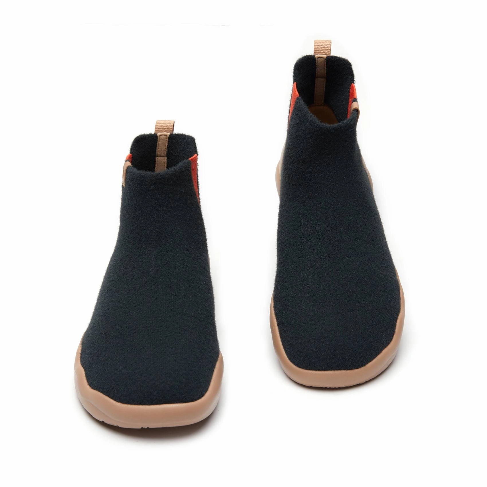 Quick Lace System All weather Black Knitted Wool Granada Men