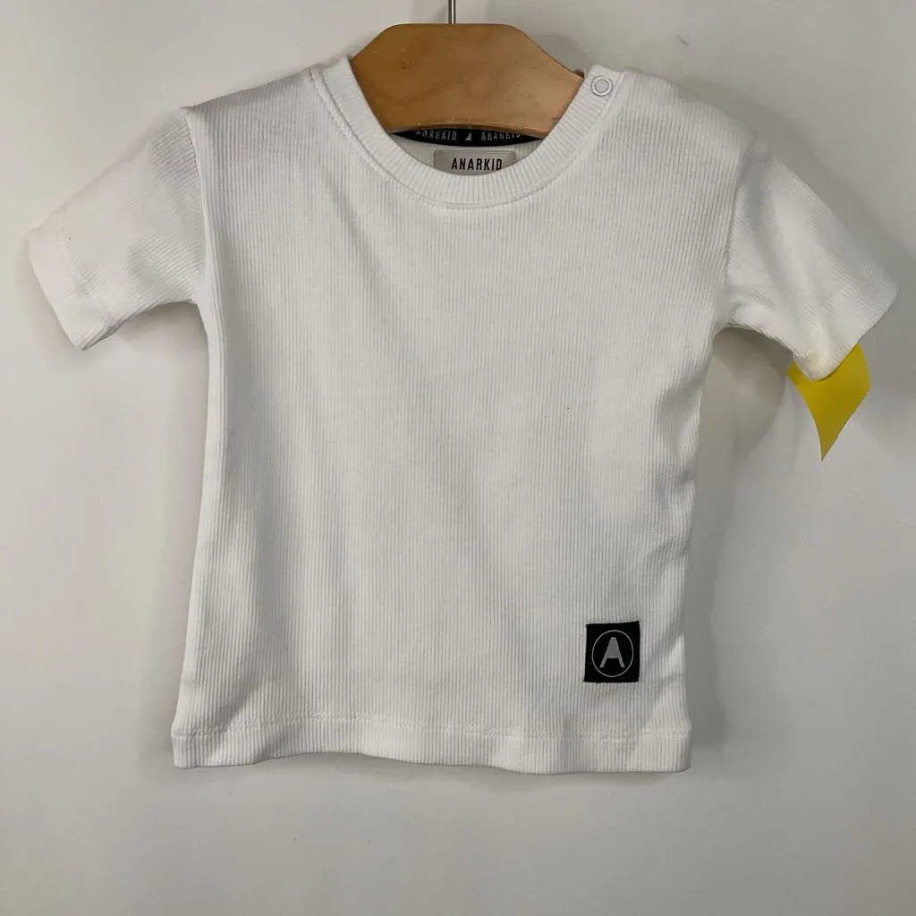 Kid's size Patterned kids' wear Size 6-12m: Anarkid White T-Shirt